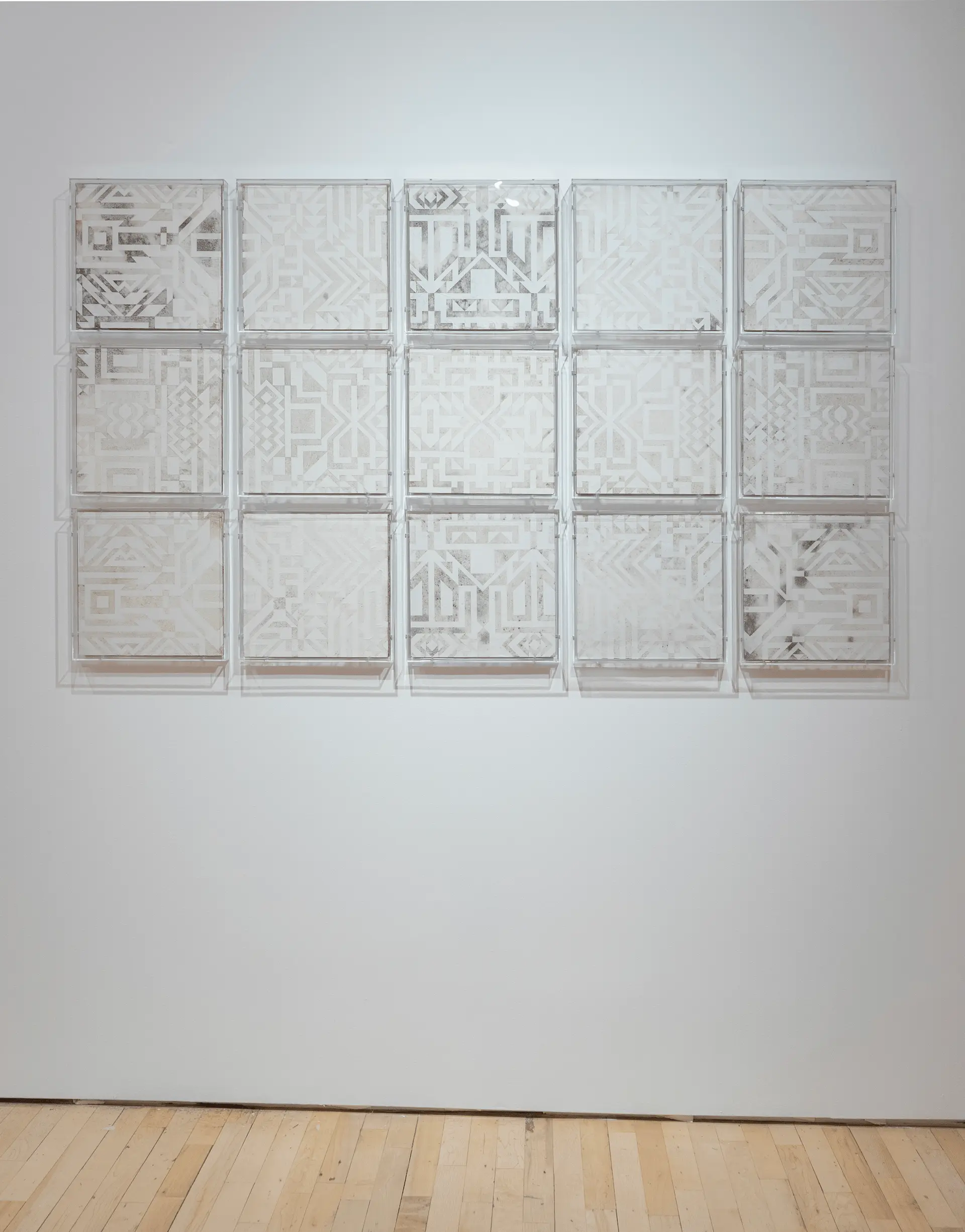 Installation de l’œuvre Depredation à Arsenal Contemporary Art New York